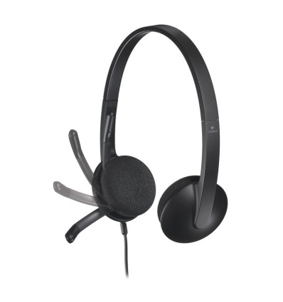 LOGITECH H340 Negro - Comprar auriculares USB Logitech con micrófono