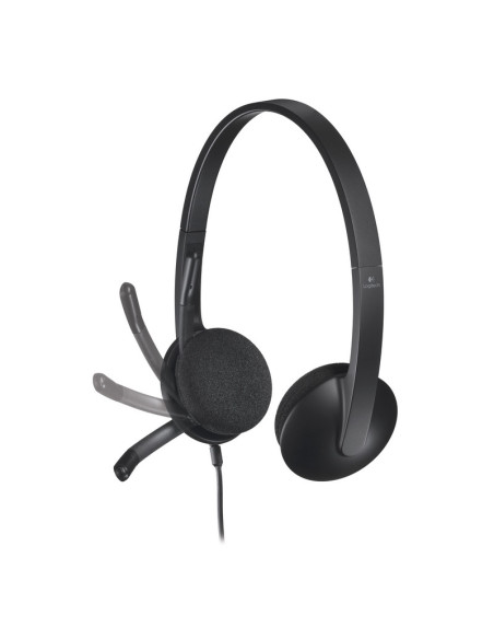LOGITECH H340 Negro - Comprar auriculares USB Logitech con micrófono