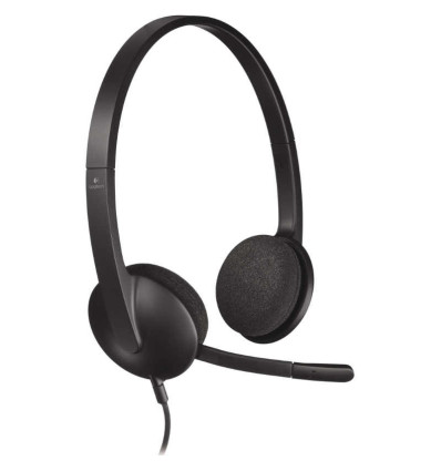 LOGITECH H340 Negro - Comprar auriculares USB Logitech con micrófono