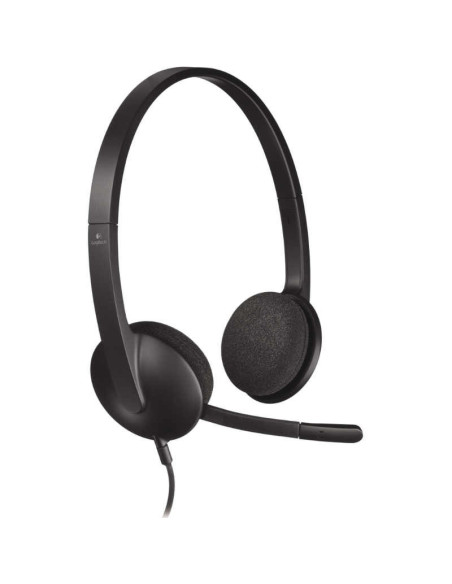 LOGITECH H340 Negro - Comprar auriculares USB Logitech con micrófono