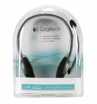 LOGITECH H111 - Comprar auriculares con micrófono Logitech