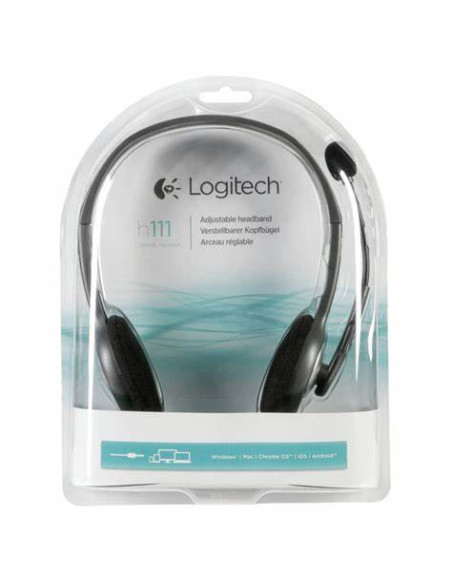 LOGITECH H111 - Comprar auriculares con micrófono Logitech