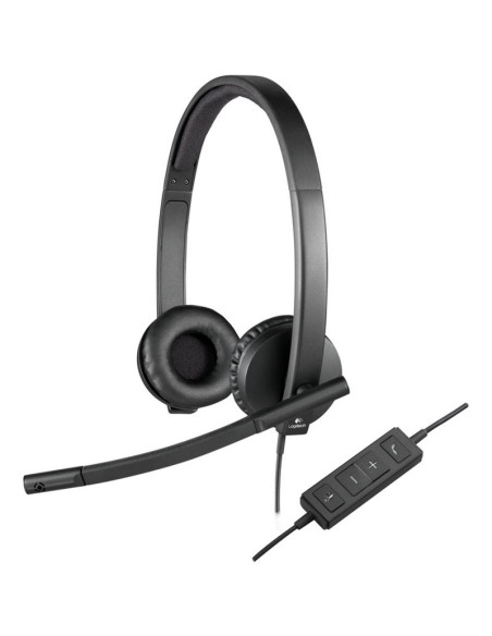LOGITECH H570E - Comprar auriculares con micrófono USB Logitech
