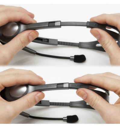 LOGITECH  H110 - Comprar auriculares Logitech con micrófono