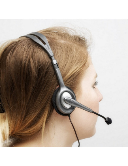 LOGITECH  H110 - Comprar auriculares Logitech con micrófono