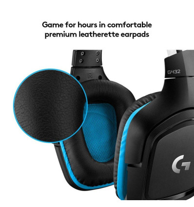 LOGITECH G432 Gaming 7.1 - Comprar auriculares Logitech gaming