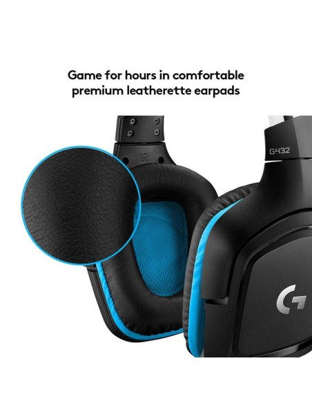 LOGITECH G432 Gaming 7.1 - Comprar auriculares Logitech gaming
