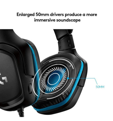LOGITECH G432 Gaming 7.1 - Comprar auriculares Logitech gaming