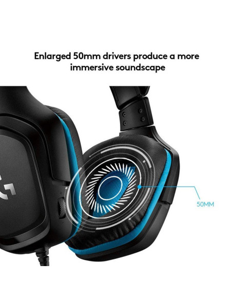 LOGITECH G432 Gaming 7.1 - Comprar auriculares Logitech gaming