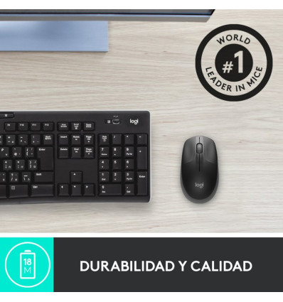 LOGITECH M190 Full Size Wireless Gris