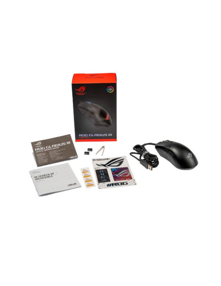 ASUS ROG Gladius III - Comprar ratón gaming ASUS Aura Sync