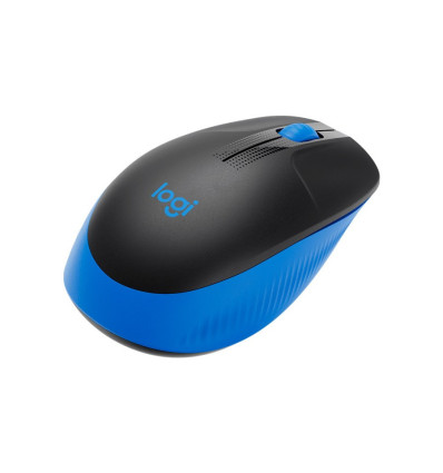 LOGITECH M190 Full Size Wireless Azul - Comprar ratón inalámbrico