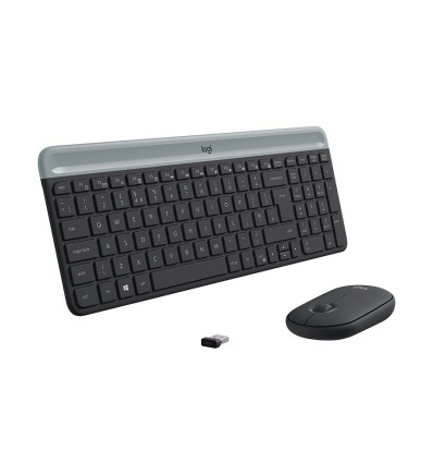 LOGITECH MK470 Wireless Combo - Comprar teclado + ratón inalámbricos