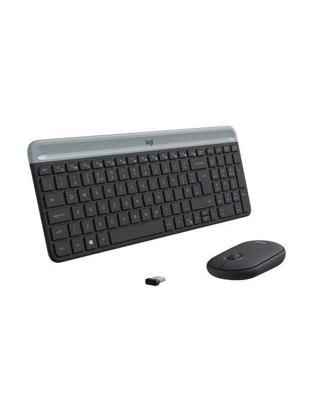 LOGITECH MK470 Wireless Combo - Comprar teclado + ratón inalámbricos