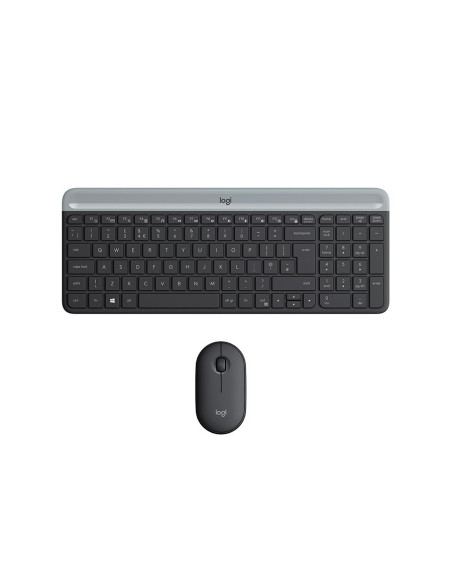 LOGITECH MK470 Wireless Combo - Comprar teclado + ratón inalámbricos