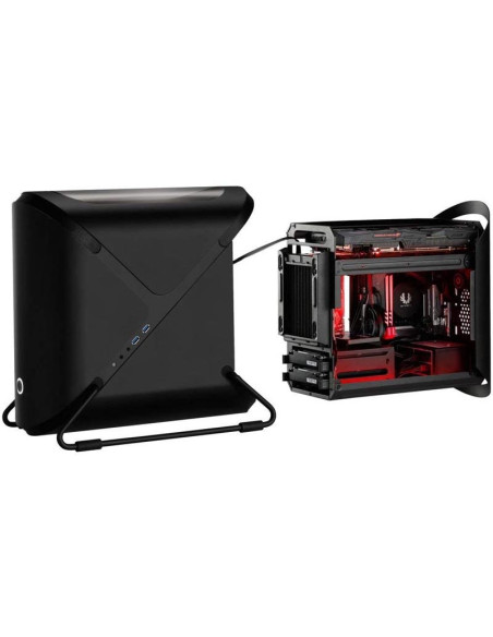 BitFenix Portal Negra con ventana - Comprar caja para ordenador Mini ITX