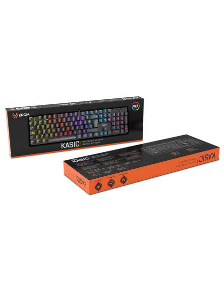 KROM Kasic Rainbow - Comprar Teclado Mecánico RGB
