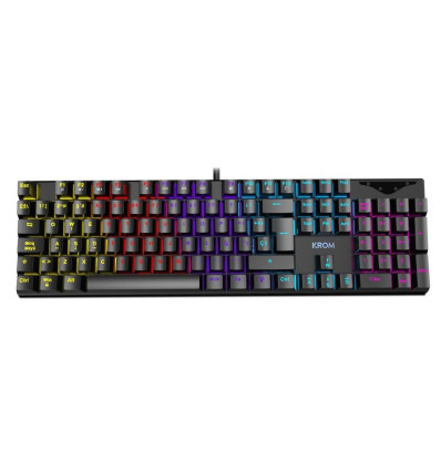 KROM Kasic Rainbow - Comprar Teclado Mecánico RGB