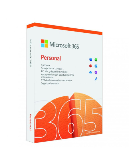 Software MICROSOFT Office 365 Personal 1 Usuario