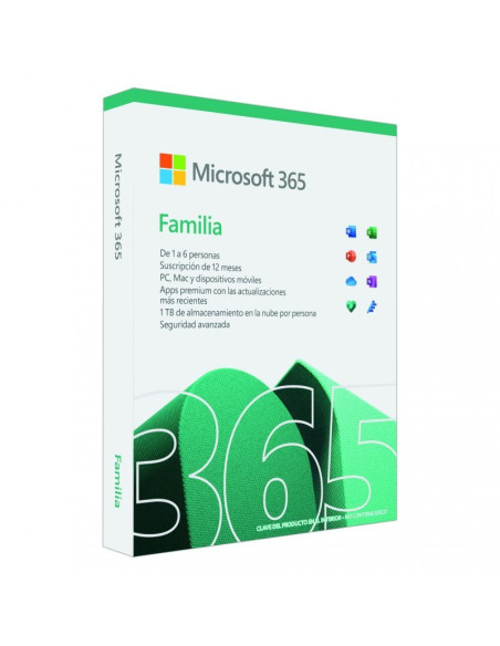 Microsoft Office 365 Familia Software