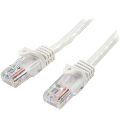 Cable de red STARTECH 0.5m Blanco