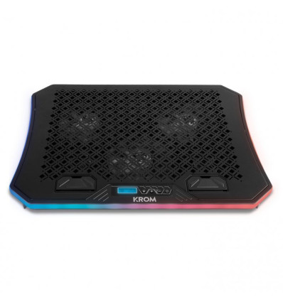 Krom Kooler - Base Refrigeradora RGB para Portátil hasta 19"