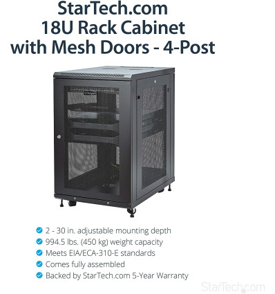Rack STARTECH Armario 18U 30