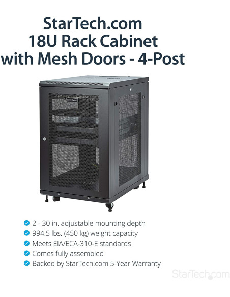 Rack STARTECH Armario 18U 30