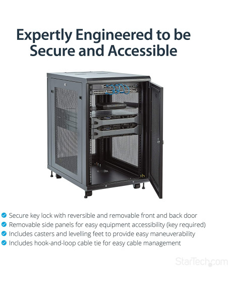 Rack STARTECH Armario 18U 30