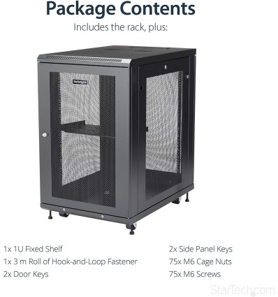Rack STARTECH Armario 18U 30