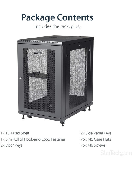 Rack STARTECH Armario 18U 30