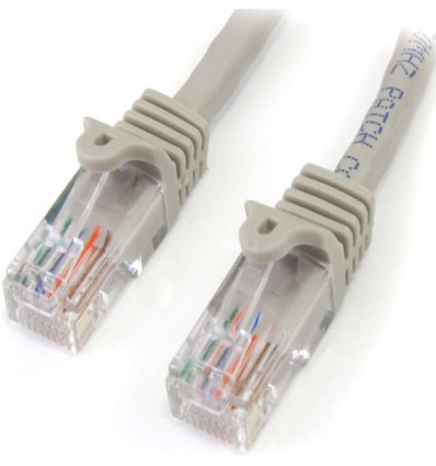 Cable de red STARTECH 5m Cat 5e Gris