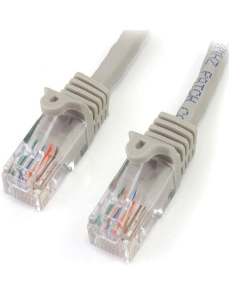 Cable de red STARTECH 5m Cat 5e Gris