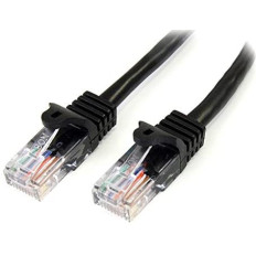 Cable de red STARTECH 5m Cat 5e Negro