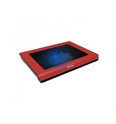 Base refrigeradora APPROX Portatil 15.6 Roja