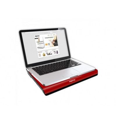 Base refrigeradora APPROX Portatil 15.6 Roja