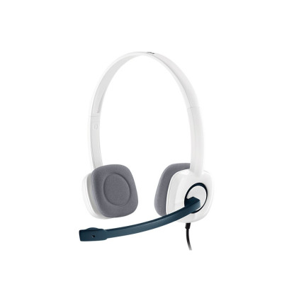 LOGITECH H150 Blanco - Comprar auriculares Logitech doble clavija