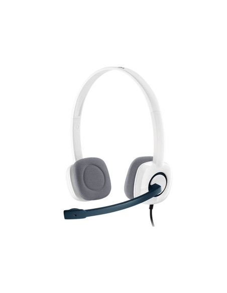LOGITECH H150 Blanco - Comprar auriculares Logitech doble clavija