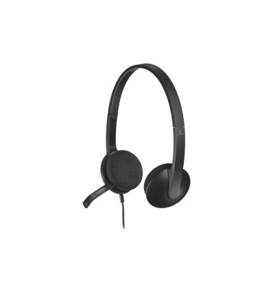 LOGITECH H340 Negro - Comprar auriculares USB Logitech con micrófono