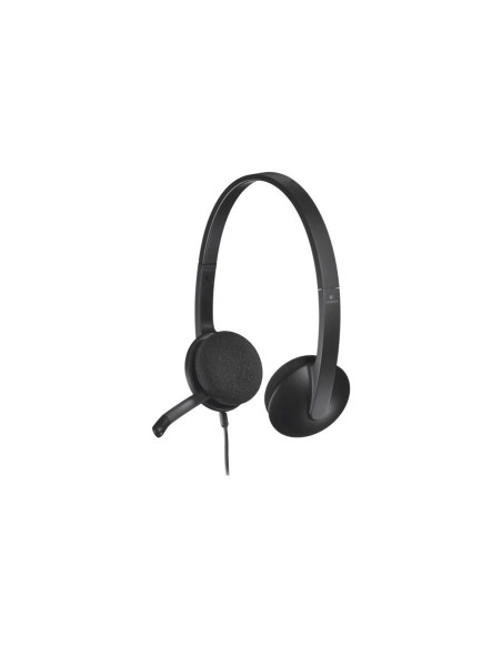 LOGITECH H340 Negro - Comprar auriculares USB Logitech con micrófono