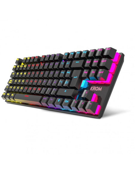 Krom Kasic TKL Rainbow Negro - Comprar teclado gaming
