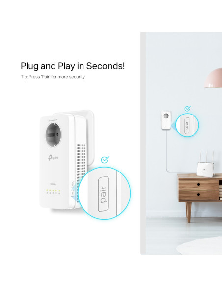 TP-LINK TL-WPA8631P KIT - Comprar adaptador PLC Wifi AC1200