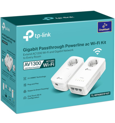 TP-LINK TL-WPA8631P KIT - Comprar adaptador PLC Wifi AC1200