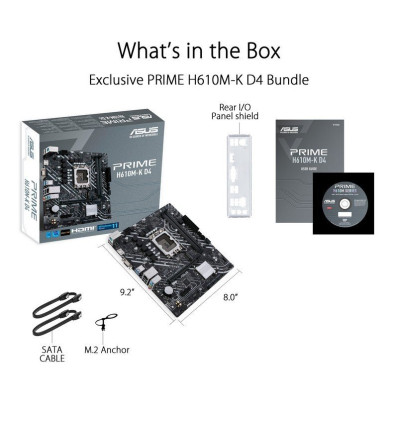 ASUS PRIME H610M-K D4 Socket 1700