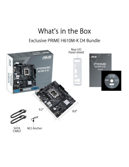 ASUS PRIME H610M-K D4 Socket 1700