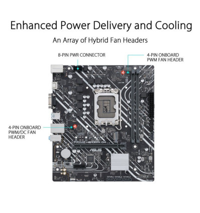 ASUS PRIME H610M-K D4 Socket 1700