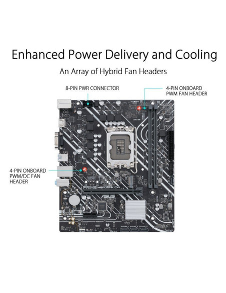 ASUS PRIME H610M-K D4 Socket 1700