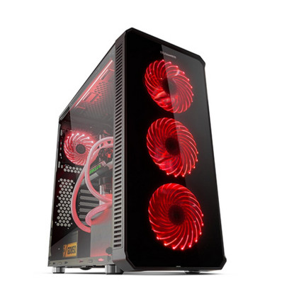 CAJA NOX HUMMER TGX FAN RGB ATX