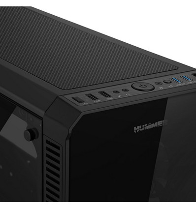 CAJA NOX HUMMER TGX FAN RGB ATX