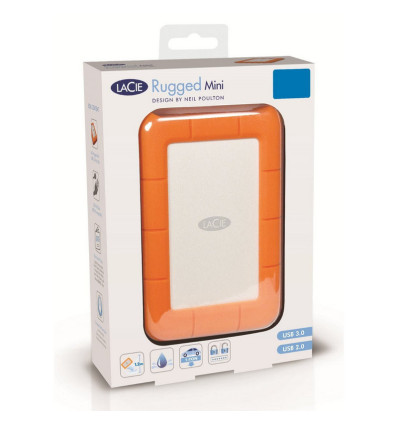 Disco Duro Lacie 1TB Rugged USB 3.0